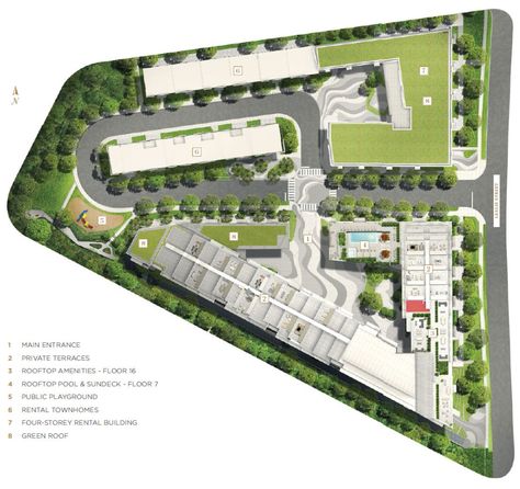 Cluster Housing Masterplan, Housing Masterplan Architecture, Urban Housing Masterplan, Industrial Park Masterplan, Masterplan Render, Masterplan Rendering, Housing Masterplan, Masterplan Design, Site Plan Rendering