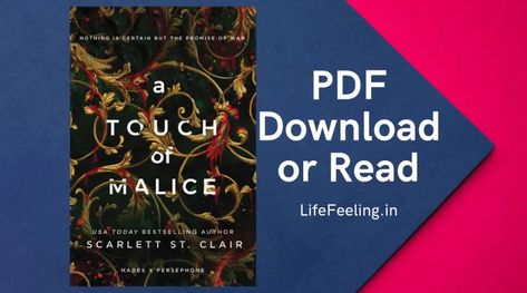 Search Results for “God of malice” – LifeFeeling A Touch Of Malice, Touch Of Malice, Scarlett St Clair, God Of Malice, Pdf Book, Pdf Books, Bestselling Author, Pdf Download, Reading