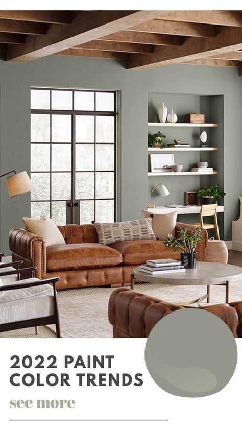 Sage Green Paint, Trending Paint Colors, Popular Paint Colors, Sherwin Williams Colors, Green Paint Colors, Sherwin Williams Paint Colors, Grey Paint Colors, Best Paint Colors, Room Paint Colors