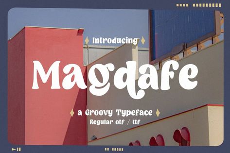 Magdafe Font - Dafont Free Graphic Fonts, Fonts Vintage, Dafont Fonts, Font Love, Girly Fonts, Vintage Alphabet, Fonts Handwriting, Groovy Font, Design Fonts