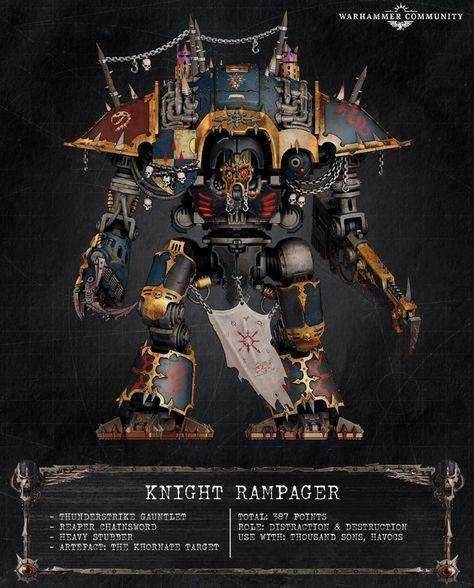 Chaos Knight, Imperial Knight, The Horus Heresy, Ancient Technology, Tower Of Terror, Warhammer Models, Warhammer 30k, Star Trek Ships, Warhammer 40k Artwork