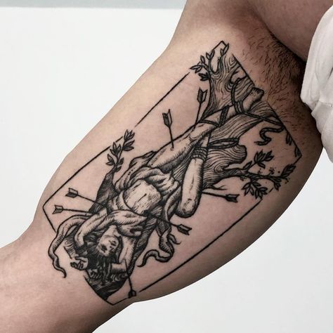 Hangman Tarot Tattoo, Hanging Man Tattoo, Hanged Man Tarot Tattoo, Crosshatching Tattoo, The Hanged Man Tattoo, Crosshatch Tattoo, Hanged Man Tattoo, Arcana Tattoo, Tarot Hanged Man