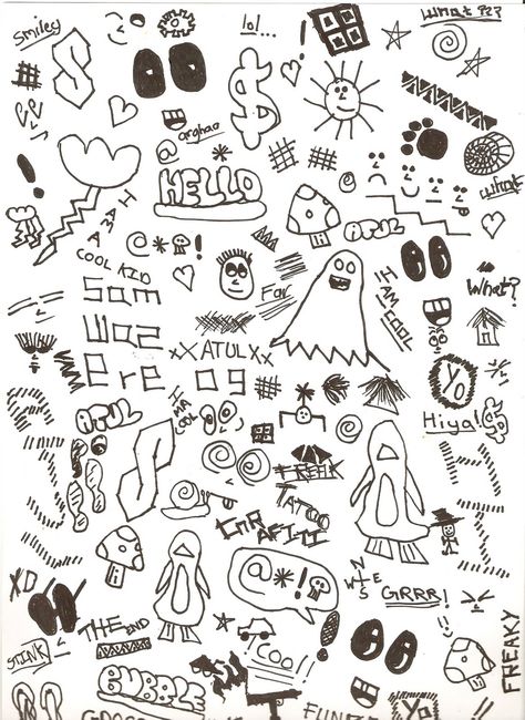 Doodles To Draw On Your Hand, Drawings Wallpaper, Word Doodles, Posters Wallpaper, Wallpapers Posters, Cute Small Drawings, English Posters, Doodle Painting, Small Doodle