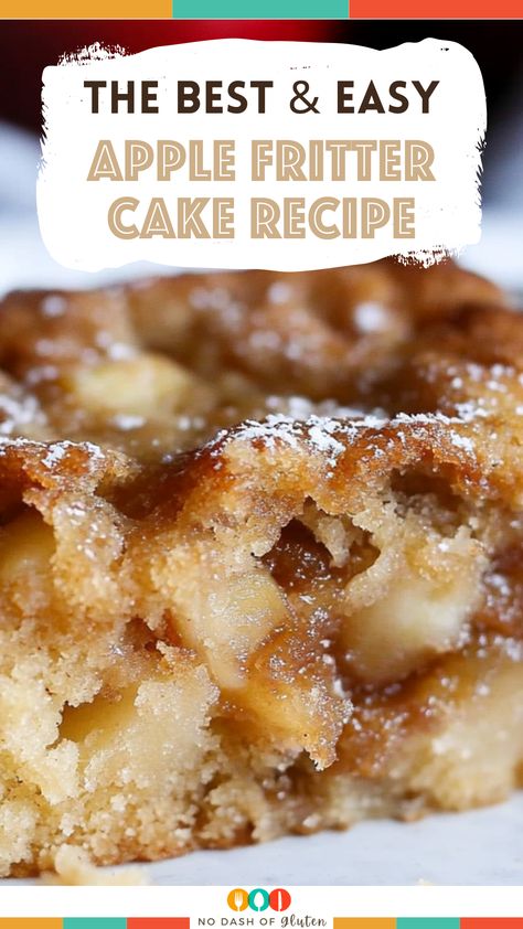 Apple Fritter Cake Recipe Fall Desserts Spice Cake, Apple Blossom Cake Recipe, Apple Fritter Bars, Easy Apple Pie Filling Coffee Cake, Fall Comfort Desserts, Cinnamon Apple Fritter Cake, Easy Apple Fritter Cake, Fall Treats With Apples, Breakfast Cakes Easy Healthy