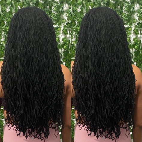 Sisterlocks Long, Curly Sisterlocks, Long Micro Locs, Star Creature, Sisterlocs Aesthetic, Long Sisterlocks, Curling Sisterlocks, Jet Black Sisterlocks, Sister Locs Vs Microlocs