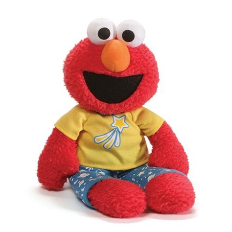 Sesame Street Elmo PJ Pal 16-Inch Plush Elmo Stuffed Animal, Sesame Street Plush, Sesame Street Elmo, Sneaker Posters, Kids Fashion Boy, Stuffed Toy, Great Friends, Toy Storage, Monster Cookies