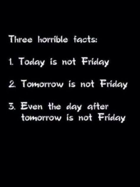 WHY ISN'T IT FRIDAY YET!?! Monday Humor Quotes, Today Is Monday, Monday Humor, Monday Quotes, Its Friday Quotes, Visual Statements, Work Humor, Tgif, Bones Funny