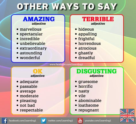 Operation Management, Other Ways To Say, Descriptive Words, English Vocab, Grammar Lessons, English Tips, English Idioms, Words To Use, Different Words