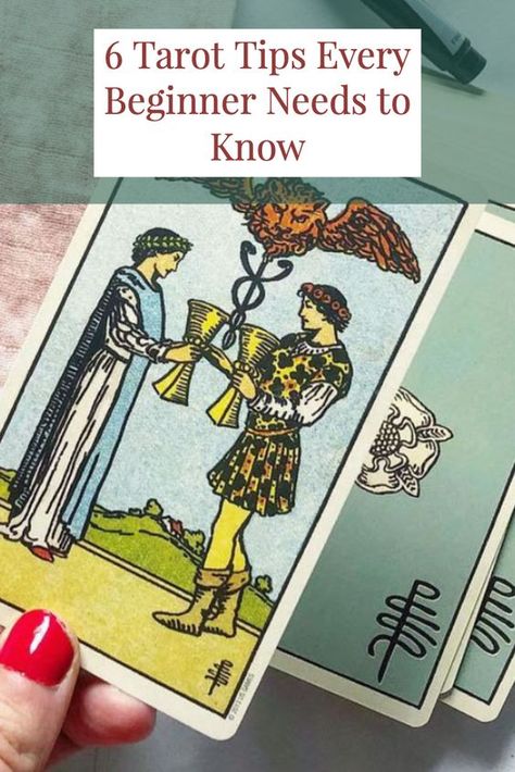 Tarot For Beginners, Learn Tarot, Rider Waite Deck, Tarot Cards For Beginners, Beginner Reader, Learning Tarot Cards, Tarot Gratis, Jobs In Art, Tarot Tips