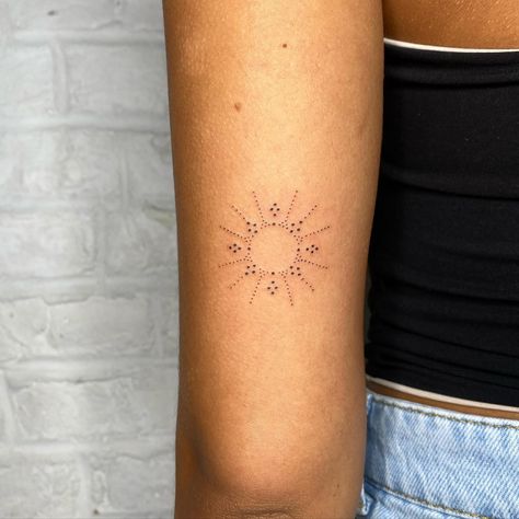 •⁛•HAND POKED TATTOOS•⁛• (@indigoforevertattoos) • Instagram photos and videos Hand Poked Tattoo, Poke Tattoo, Hand Poke, Sun Tattoo, Tattoo On, Sun, Instagram Photos, Tattoos, Photo And Video