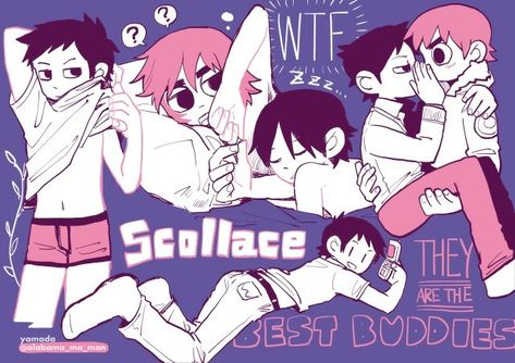 Scott Pilgrim Wallace Wells Fanart, Wallace Wells X Scott Pilgrim, Scott X Wallace Fanart, Scollace Art, Todd X Wallace, Scott And Wallace, Wallace Wells Fanart, Scott Pilgrim X Wallace, Scott X Wallace