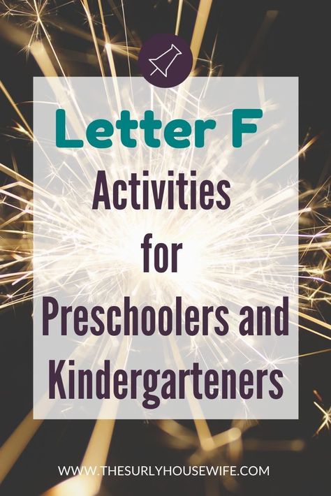 Letter F Sensory Activities, Letter F For Preschoolers Activities, Letter F Kindergarten Activities, Letter F Activities For Kindergarten, Letter F Crafts For Preschool, Preschool Letter F Activities, Letter F For Preschoolers, Letter F Crafts For Toddlers, Letter F Preschool Activities