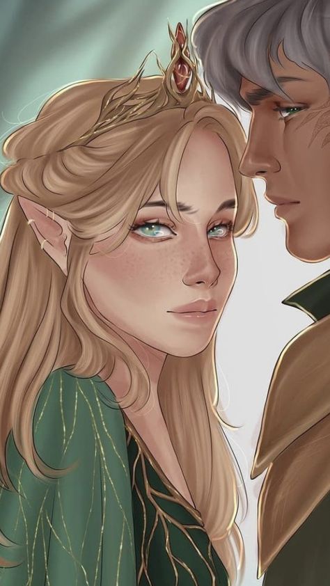 Aelin Galathynius And Rowan Whitethorn, Tog Fanart, Rowan Whitethorn, Rowan And Aelin, Throne Of Glass Fanart, Aelin Ashryver Galathynius, Aelin Galathynius, Throne Of Glass Books, Crown Of Midnight