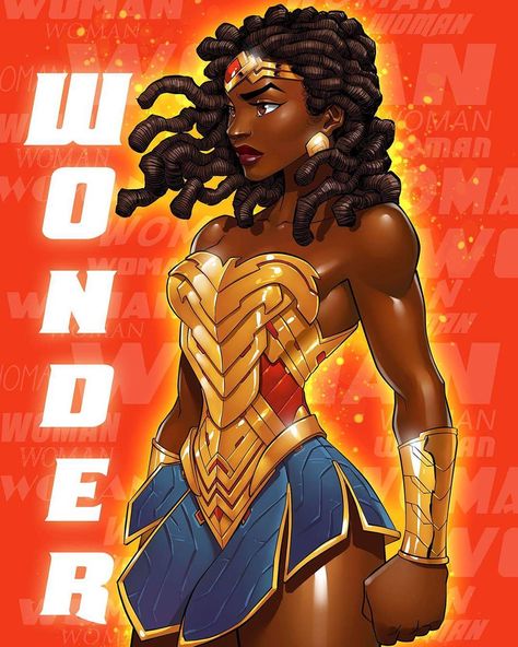 Nubia - Wonder Woman Sister Wonder Woman Nubia, Nubia Wonder Woman, Marcus Williams, Wonder Woman Tattoo, Wonder Woman Art, Black Comics, Black Art Painting, Wonder Women, Black Artwork