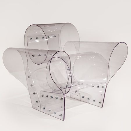 Well Transparent Chair by Ron Arad | Dezeen Transparent Chair, Ron Arad, Contemporary Seating, Funky Furniture, History Design, Interior Furniture, Unique Furniture, Contemporary Decor, Modern Chairs