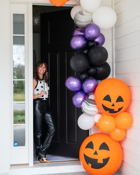 Come on in and get your BOO-TIFUL balloon garlands for Halloween! Our air-filled garlands will last beautifully inside your home from now until Halloween for any celebration you may be hosting! You can even add a garland to your golf cart for some spooky, festive flair. Pick-up only: In-store at Nocatee Town Center Front Door Balloon Arch, Door Balloon Arch, Boo Tiful, Town Center, Trunk Or Treat, Golf Cart, Balloon Arch, Balloon Garland, Trunk