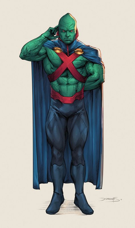 Martian Manhunter Fanart, Martian Man, Justice League Characters, Superhero Pictures, Comics Characters, Superhero Villains, Martian Manhunter, Arte Dc Comics, Dc Comics Artwork