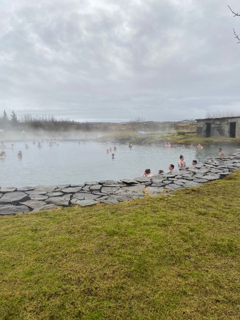 Secret Lagoon Iceland, Lagoon Iceland, Iceland Vacation, Iceland Travel, Fairy Land, World Traveler, Iceland, Travel Destinations, Around The Worlds