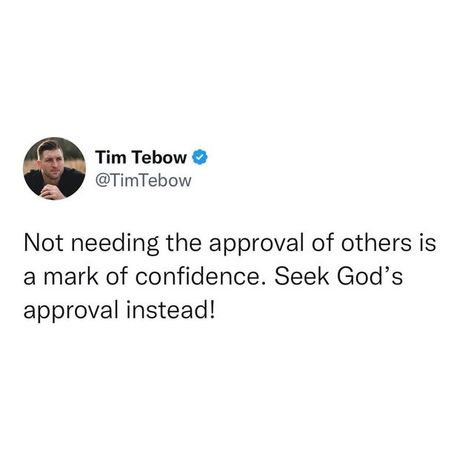 Tim Tebow on Instagram: ""For we speak as messengers approved by God to be entrusted with the Good News. Our purpose is to please God, not people. He alone examines the motives of our hearts." -1 Thessalonians 2:4" Our Purpose Is To Please God Not People, Please God Not People, Tim Tebow, Christian Girl, Christian Stuff, 1 Thessalonians, Seeking God, The Good News, Reality Quotes