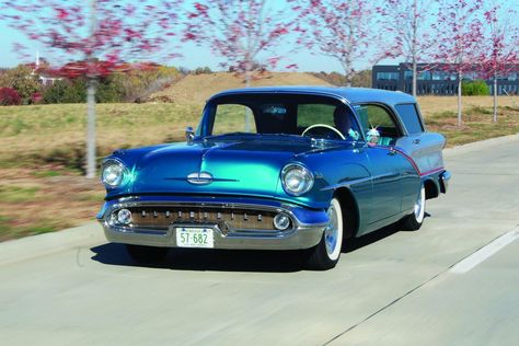 1957 Oldsmobile Golden 88 Fiesta station wagon | Hemmings 1957 Oldsmobile, Oldsmobile 88, Wagons For Sale, Rocket Power, Sports Wagon, Richard Petty, Say Nothing, Station Wagons, Oldsmobile Cutlass