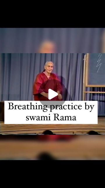 Aarambh on Instagram: "One who has learned to control prana has learned to control all the energies of this universe—physical and mental. He has also learned to control his body and mind.

Try this smile breathing exercises given by swami ji.
Duration: 10min
And comment your answer.

Message me if you want to join online or offline courses on Breathwork and meditation.

#breathe #breathingexercises #breathingtechniques #deepbreathing #swamirama #scienceofbreath #breathscience #breathwork #ramaswami"