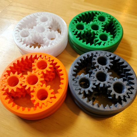 Add some spin to your day with one of our 3D printed fidget toys! Perfect for keeping your hands busy and your mind focused! These started as something my partner requested, and I later made them for each of my nieces and nephews as well! Find these and more on our Etsy shop! shop.rood.network #3dprinting #3dprint #3dprintgifts #fidget #fidgettoys #fidgetspinner #fidgetcube #stayfocused #3dprintfidget Fidget Cube, 3d Printing Art, Print Ideas, My Partner, Niece And Nephew, Fidget Spinner, Fidget Toys, Print And Cut, 3d Printer