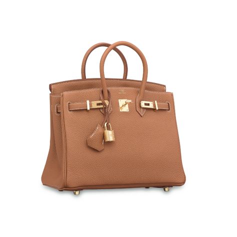 A GOLD TOGO LEATHER BIRKIN 25 WITH GOLD HARDWARE | HERMÈS, 2015 | 21st Century, bags | Christie's Hermes Birkin Bag 25, Birkin 25 Gold, Hermes Birkin Handbags, Birkin Handbags, Mom Bags, Hermes Birkin 25, Buy Bags, Girly Bags, Togo Leather