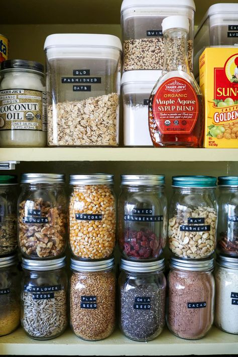 Calm Life, Stock Pile, Vegan Pantry, Coconut Syrup, Raw Pumpkin Seeds, Travel Snacks, Granola Recipe, Raw Cashews, Homemade Breakfast