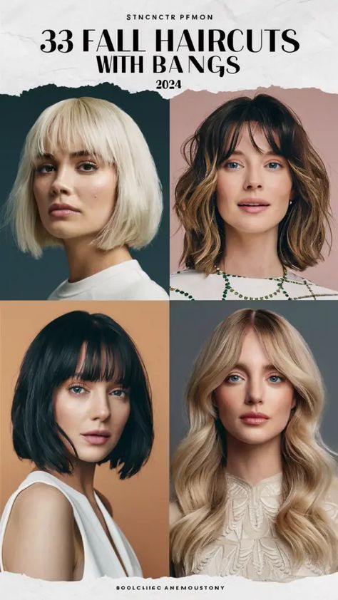 Top 33 Fall Haircuts with Bangs 2024: Trendy Bob, Lob, Shag & More Styles for Every Hair Length Choppy Shoulder Length Hair With Bangs, Medium Lob Haircut With Bangs, Short Balayage Hair With Bangs, Above The Shoulder Haircut With Bangs, Shoulder Length Lob With Bangs, Choppy Lob With Bangs, Lob Hairstyles With Bangs, Shoulder Length Hairstyles With Bangs, Long Bob Bangs