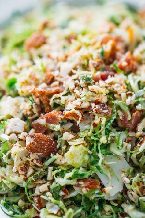 Brussel Sprout Salad Recipes, Brussels Sprout Salad, Dressing Salad, Sprout Salad, Citrus Vinaigrette, Citrus Dressing, Sprouts Salad, Brussels Sprout, Brussel Sprout Salad