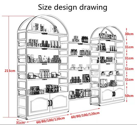 Bags Cabinet Design, Cosmetic Stand Design, Cosmetics Booth Design, Perfume Store Design, Cosmetic Display Design, Bag Display Cabinet, Perfume Store Display, Product Display Retail, Bag Store Display