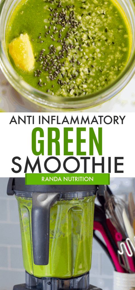 This high fiber tropical green smoothie recipe is so easy and uses everyday ingredients that are anti inflammatory and low histamine. Whether it's for weight loss, energy, or to jump start a detox. Try this simple green smoothie! #pineapplesmoothies #smoothierecipes Anti Inflamatory Smoothie, Inflammation Smoothie, Tropical Green Smoothie, Smoothies Vegan, Anti Inflammation Recipes, Sweet Smoothies, Green Smoothie Recipe, Easy Green Smoothie, Low Histamine