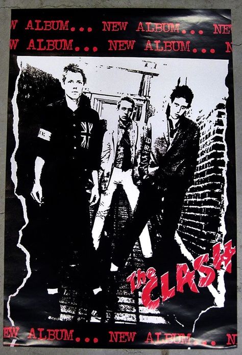 The Clash Eponymous Color Pyramid Promo Punk Rock Music Poster 24”x36”… The Clash Poster, The Clash Band, Your Song Elton John, The Future Is Unwritten, Punk Rock Music, Punk Poster, Punk Scene, Music Album Covers, Rock Posters