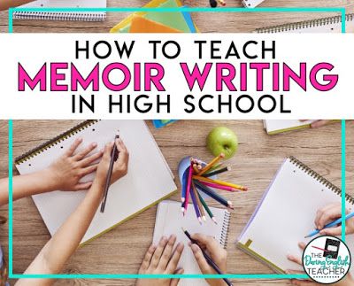 How to Teach Memoir Writing in High School Memoir Writing Prompts, Writing A Memoir, Six Word Memoirs, Reading Nonfiction, Teaching Nonfiction, Memoir Writing, Secondary Ela, Middle School Reading, Nonfiction Reading