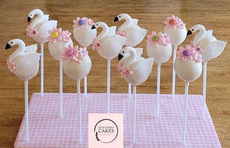 Swan Baby Shower, Girls Cake, Flamingo Cake, Ballerina Party, Flamingo Birthday, Girl Cake, Chocolate Covered Strawberries, Girl Cakes, Homemade Cakes