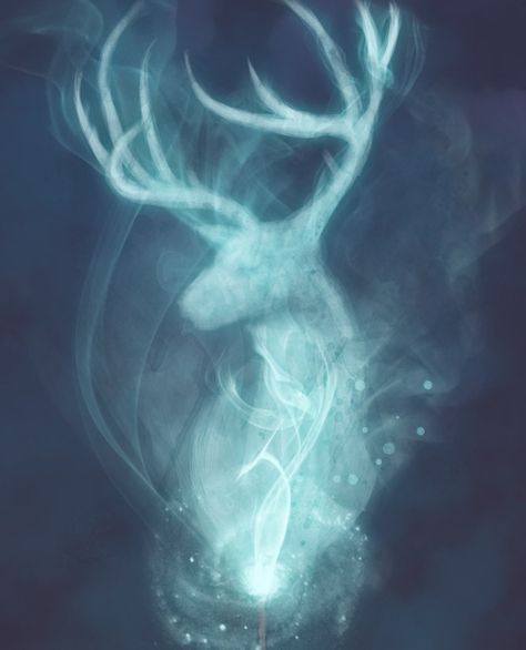 The Unofficial Harry Potter Fan Art Collection Stag Patronus, Potter Art, Animal Totems, Throne Of Glass, Harry Potter Art, Deathly Hallows, Harry Potter Fan, Draco Malfoy, Wizarding World