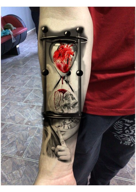 Date Tattoo Ideas, Thigh Piece Tattoos, Tatuaje Trash Polka, Date Tattoo, Skull Rose Tattoos, Unique Tattoos For Men, Best Tattoo Ever, Abstract Tattoo Designs, Realistic Tattoo Sleeve