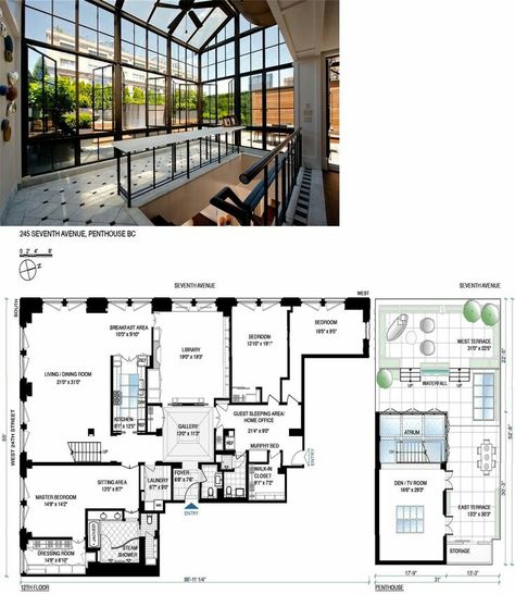 Nyc Penthouse Floorplan, Modern Penthouse Floor Plan, New York Penthouse Floor Plans, Penthouse Luxury Floor Plans, Sims 4 Penthouse Floorplan, New York Penthouse Luxury, Penthouse Plan, Penthouse Floorplan, Penthouse Apartment Floor Plan