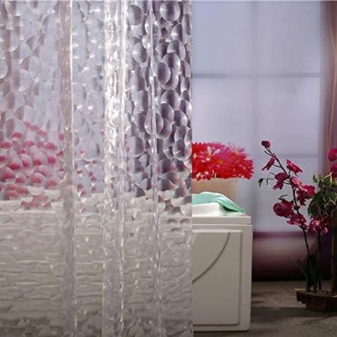 3d Bubbles, Shower Rings, Plastic Curtains, Plastic Shower Curtain, Cool Shower Curtains, Shower Curtain Liner, Room Partition, Shower Curtain Decor, Shower Liner