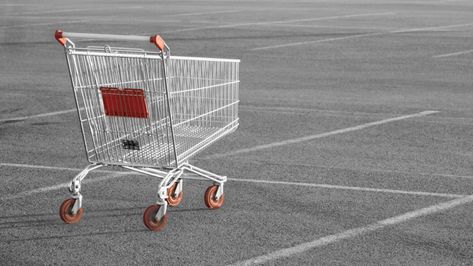 The Scientific Reason Some People Don't Return Shopping Carts | Mental Floss Shopping Carts, Shopping Trolley, Sign Post, Parking Lot, Free Ebook, Virginia Beach, Online Retail, Email Marketing, Shopping Cart