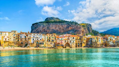 The Best Honeymoon Ideas in Sicily, Italy | The Plunge 2 Weeks In Italy, Palermo Italy, Mediterranean Travel, Medieval Village, Card Photography, Best Honeymoon, Regions Of Italy, Italy Tours, Sicily Italy