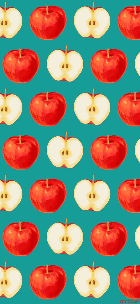 Food Backdrop, Anime Foods, Apple Background, Vegetable Prints, Fruit Wallpaper, Fruit Flowers, Food Wallpaper, Apple Fruit, Fruit Print