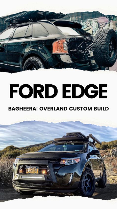 Best Ford Edge Overland Custom Vehicle Ford Edge Camping, Ford Edge Custom, Ford Edge Limited, Overland Build, Rv Car, Motorcycle Camping Gear, Car Frames, Car Camper, Subaru Crosstrek