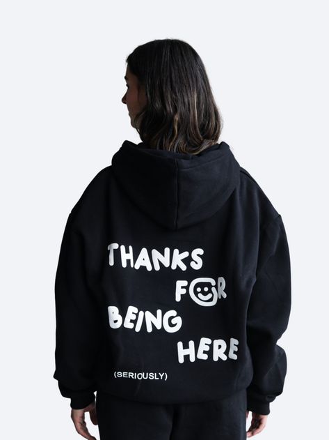 Drmers Club Hoodie, Drmers Club, Embroidery Sleeves, Puff Print, Time 100, Practice Gratitude, Printing Methods, Recycled Cotton, Screen Print