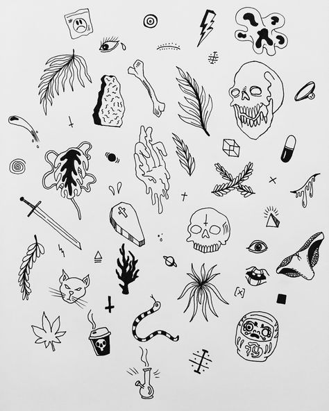 Goth Stick And Poke, Mini Stick And Poke Tattoos, Stick N Poke Ideas Grunge, Goth Stick And Poke Tattoo, Poke Tattoo Ideas, Stick And Poke Tattoo Ideas, Stick Poke, Stick Tattoo, Stick Poke Tattoo