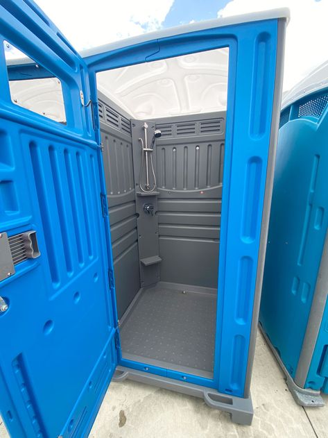 portable shower Portable Shower Stall, Container Construction, Portable Bathroom, Housing Design, Outdoor Showers, Bus House, Portable Shower, Shower Stall, Kitchen Products