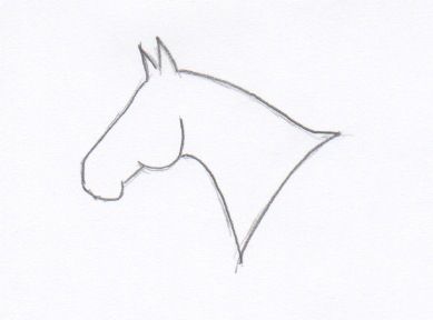 Simple horse head outline for my foot or wrist one day. Simple Horse Tattoo, Horse Head Outline, Horse Head Drawing, Head Outline, Tattoo Wrist, Head Drawing, Horse Tattoo, Panel Quilts, Christmas Templates