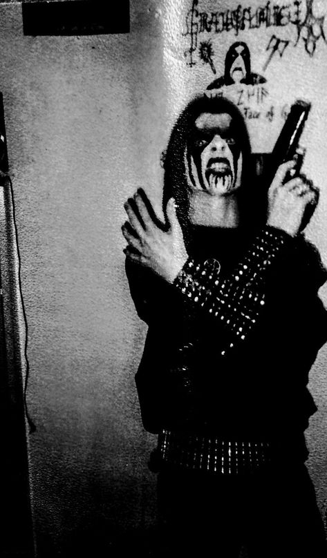 Satanic Black Metal, Corpse Paint, Metal Men, Viking Metal, Yandere Girl, Cold Heart, Black Metal Art, Arte Grunge, Extreme Metal