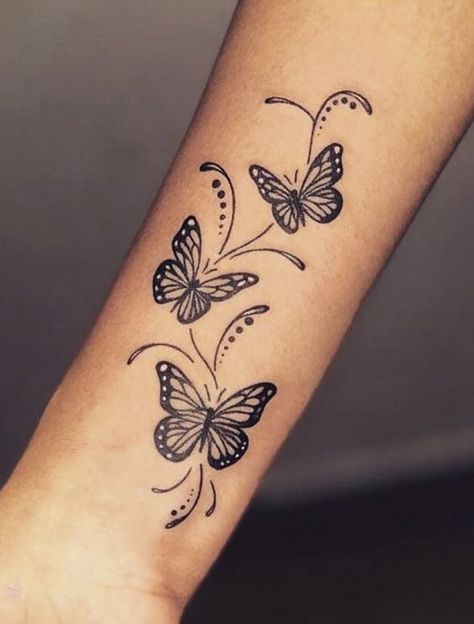 Butterfly Tattoo Ideas. - Gist94 Best Butterfly Tattoos, Tattoo Papillon, Butterfly Neck Tattoo, Butterfly Tattoo Ideas, Butterfly Tattoos On Arm, Unique Butterfly Tattoos, Butterfly Wrist Tattoo, Timeless Tattoo, Mom Tattoo Designs