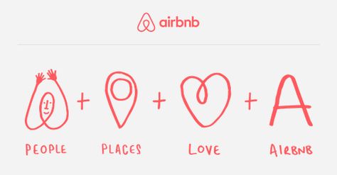 Airbnb logo: Simple, yes. Misunderstood, maybe Bnb Logo, Airbnb Logo, Logos Meaning, Food Logo Design Inspiration, Logo Design Love, Airbnb Design, Human Centered Design, Old Logo, Air Bnb